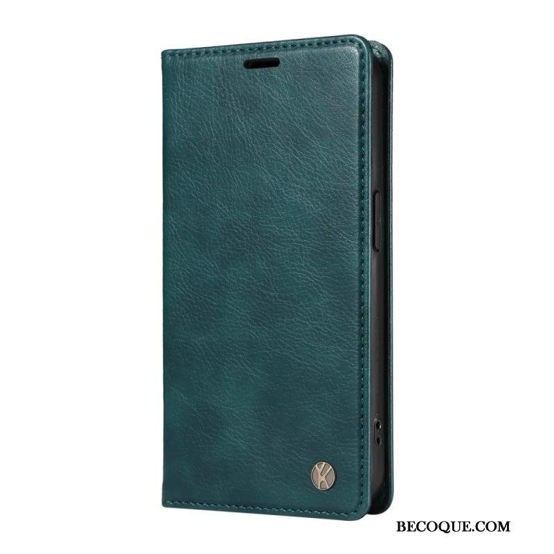 Flip Kotelot Realme 12 Plus 5g Vintage Yikatu Etui Ochronne