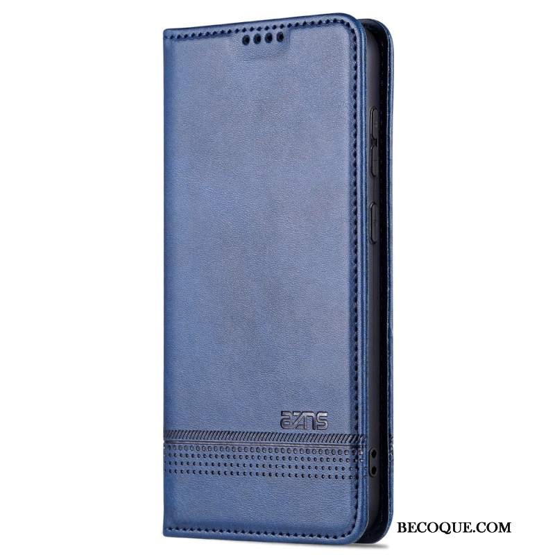 Flip Kotelot Samsung Galaxy S24 5g Efekt Skóry Azns Etui Ochronne