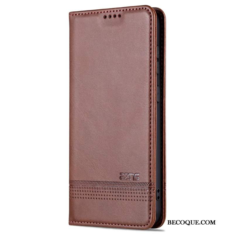 Flip Kotelot Samsung Galaxy S24 5g Efekt Skóry Azns Etui Ochronne