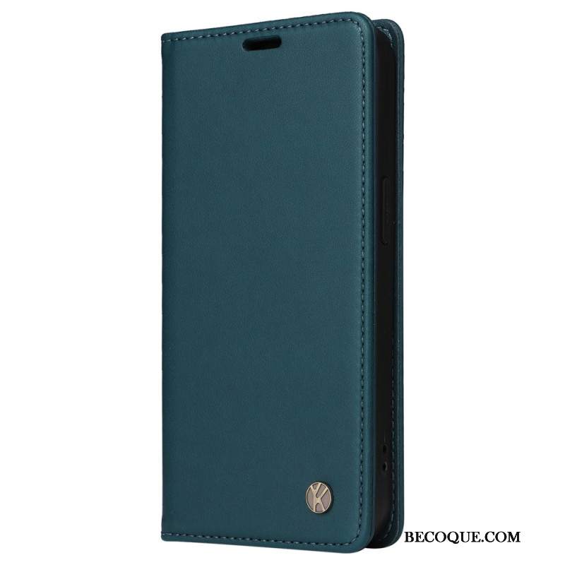 Flip Kotelot Samsung Galaxy S24 Fe Klasyczny Yikatu Etui Ochronne