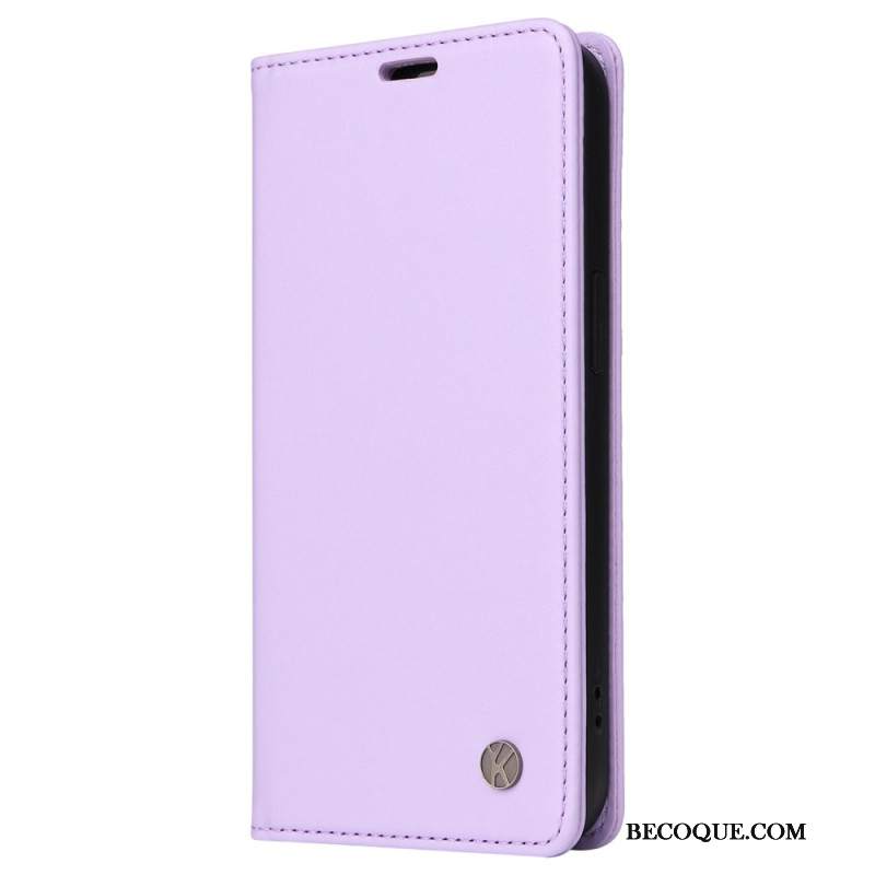 Flip Kotelot Samsung Galaxy S24 Fe Klasyczny Yikatu Etui Ochronne