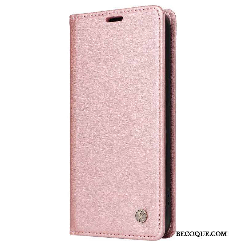 Flip Kotelot Samsung Galaxy S24 Fe Klasyczny Yikatu Etui Ochronne