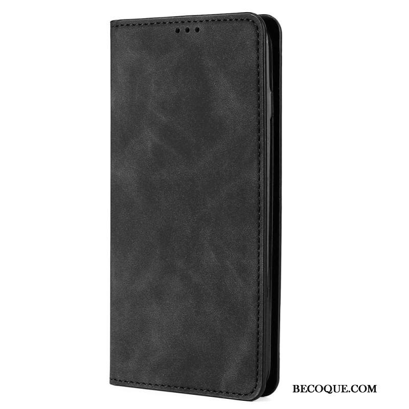 Flip Kotelot Xiaomi 14 Pro Etui Na Telefon Efekt Zamszu