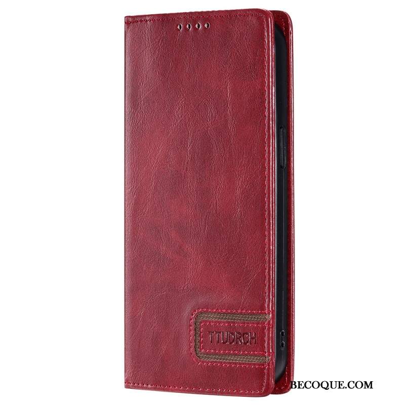Flip Kotelot Xiaomi 14 Pro Ochrona Rfid Ttudrch Etui Ochronne