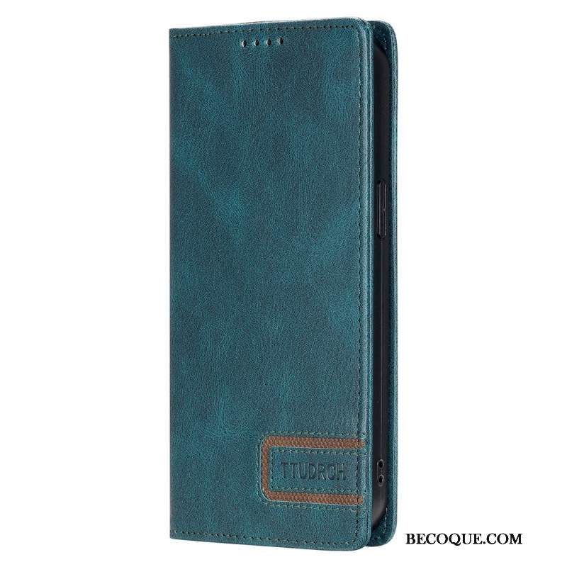 Flip Kotelot Xiaomi 14 Pro Ochrona Rfid Ttudrch Etui Ochronne