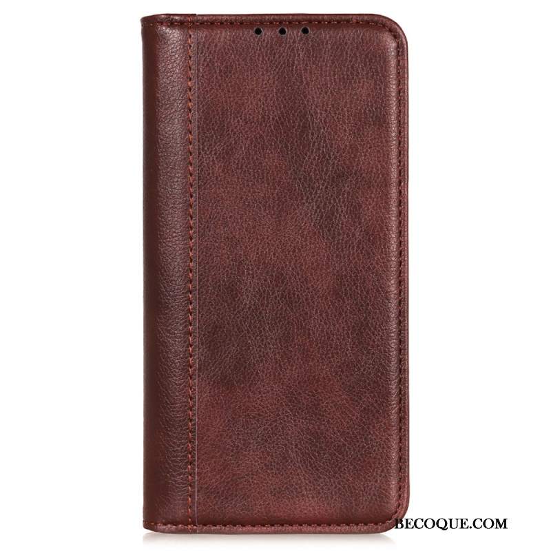 Flip Kotelot Xiaomi 14 Ultra Etui Na Telefon Tekstura Liczi