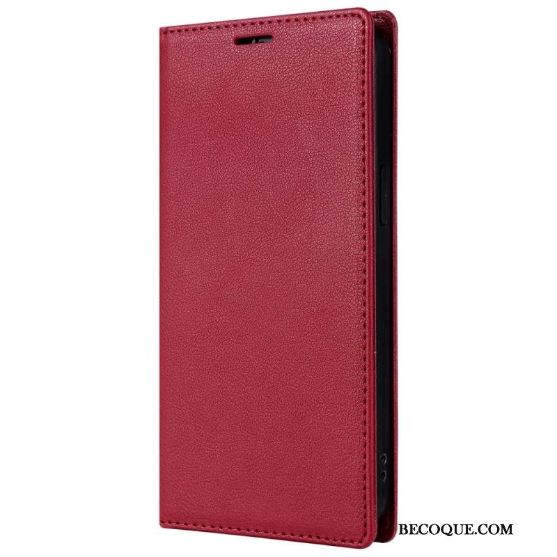 Flip Kotelot iPhone 16 Pro Efekt Skóry Etui Ochronne