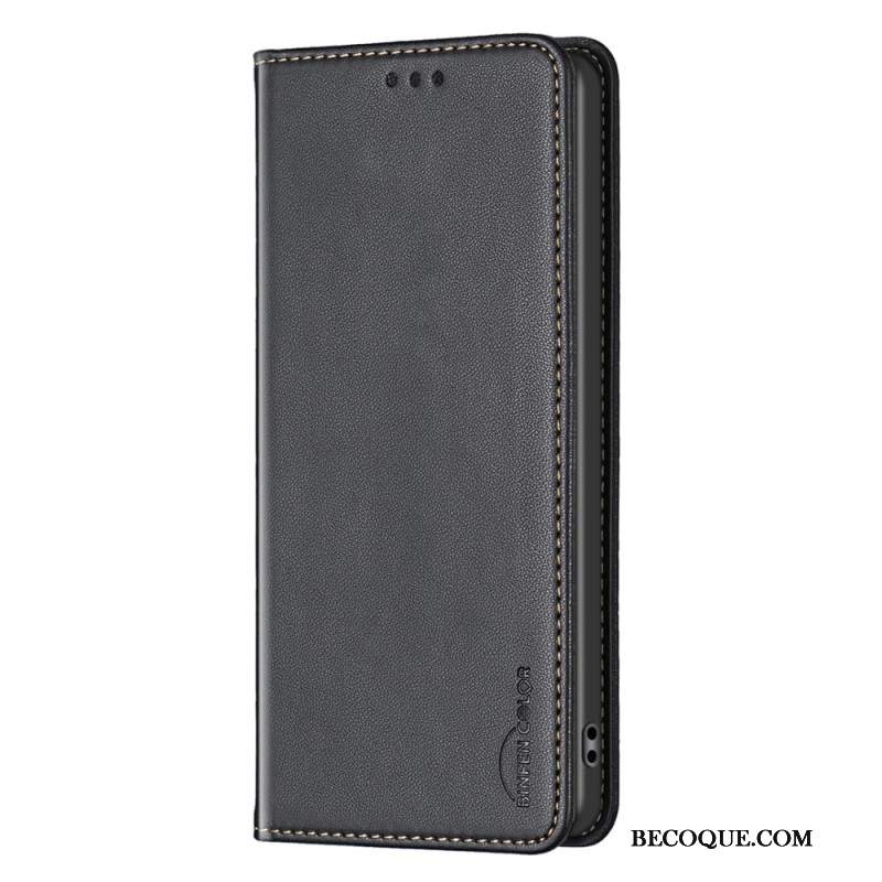 Flip Kotelot iPhone 16 Pro Max Klasyczny Kolor Binfen Etui Ochronne