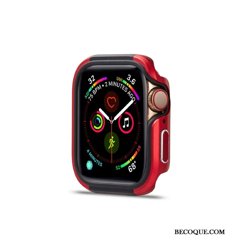 Futerał Apple Watch Series 1 Metal Pu Kolorowe, Etui Apple Watch Series 1 Ochraniacz Granica Anti-fall