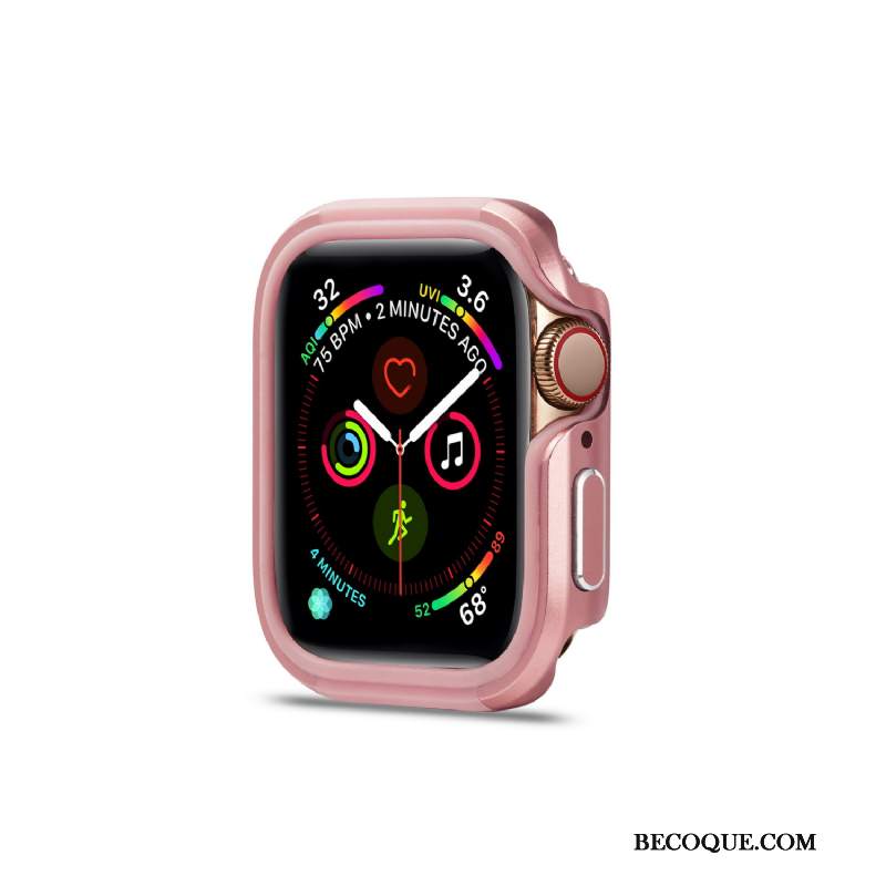 Futerał Apple Watch Series 1 Metal Pu Kolorowe, Etui Apple Watch Series 1 Ochraniacz Granica Anti-fall