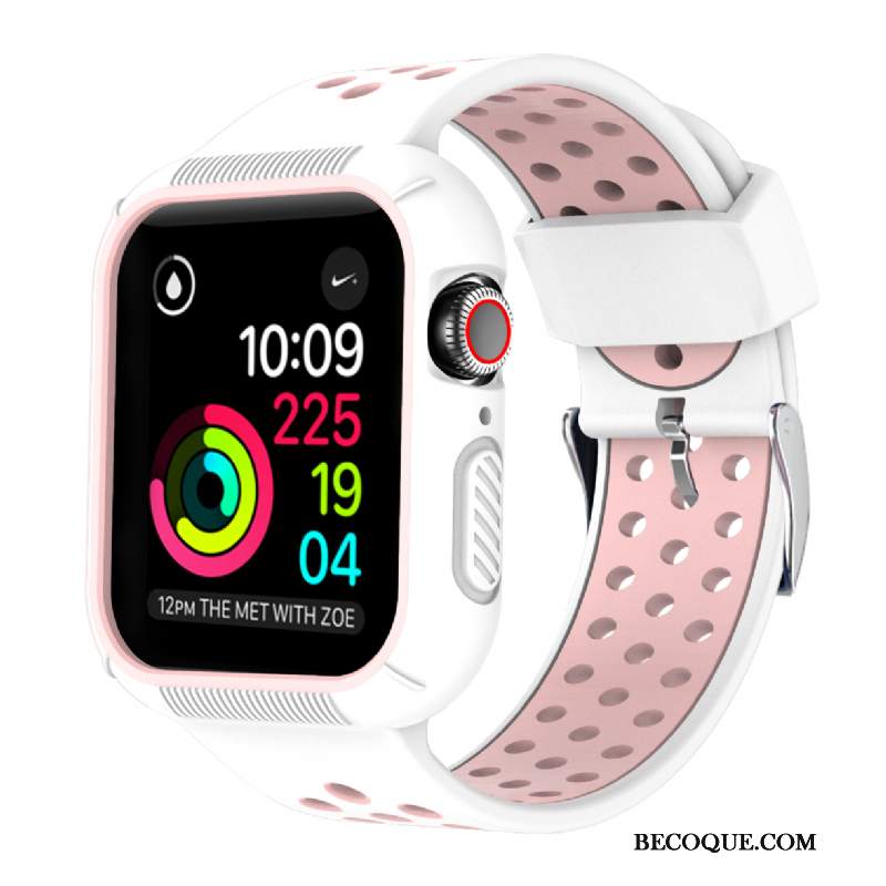 Futerał Apple Watch Series 1 Ochraniacz Bicolored Czarny, Etui Apple Watch Series 1 Anti-fall Sportowe