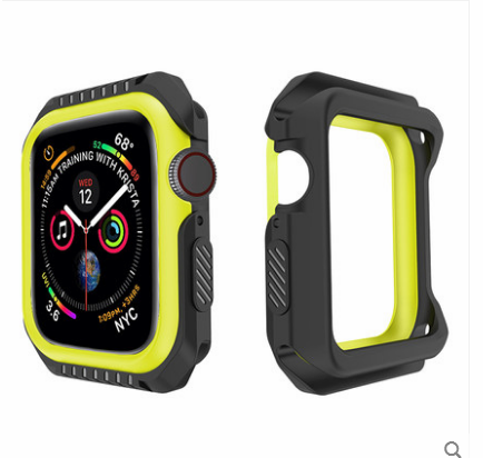 Futerał Apple Watch Series 1 Silikonowe Granica Niebieski, Etui Apple Watch Series 1 Ochraniacz Anti-fall