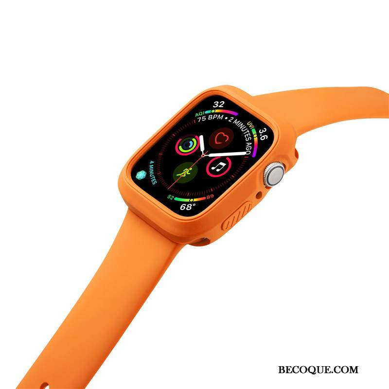 Futerał Apple Watch Series 2 Silikonowe Pomarańczowy Sportowe, Etui Apple Watch Series 2 Anti-fall