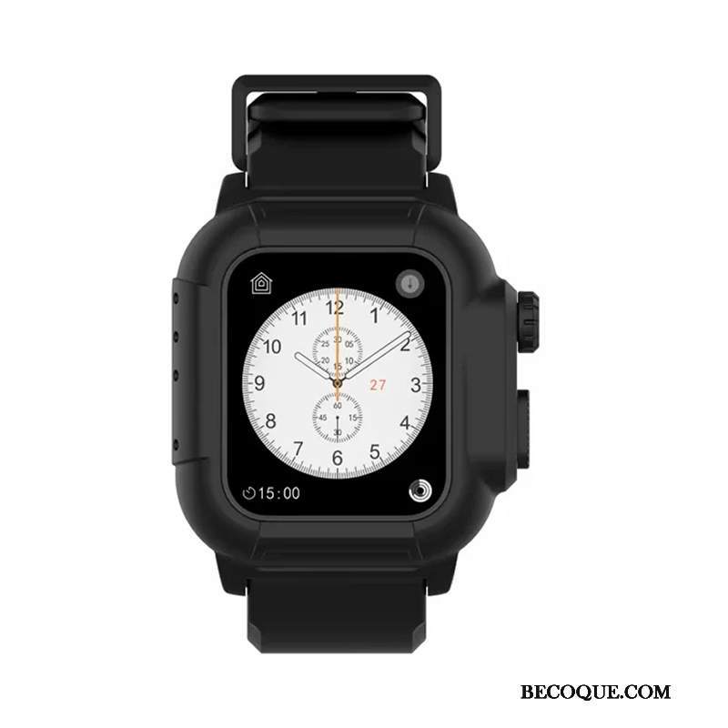 Futerał Apple Watch Series 3 Ochraniacz Bieganie Czarny, Etui Apple Watch Series 3 Tendencja Wodoodporny