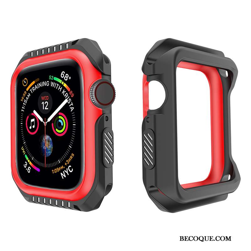 Futerał Apple Watch Series 3 Ochraniacz Purpurowy Anti-fall, Etui Apple Watch Series 3 Miękki