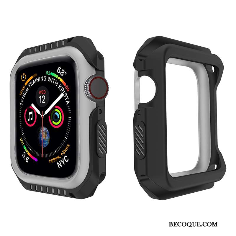 Futerał Apple Watch Series 3 Ochraniacz Purpurowy Anti-fall, Etui Apple Watch Series 3 Miękki