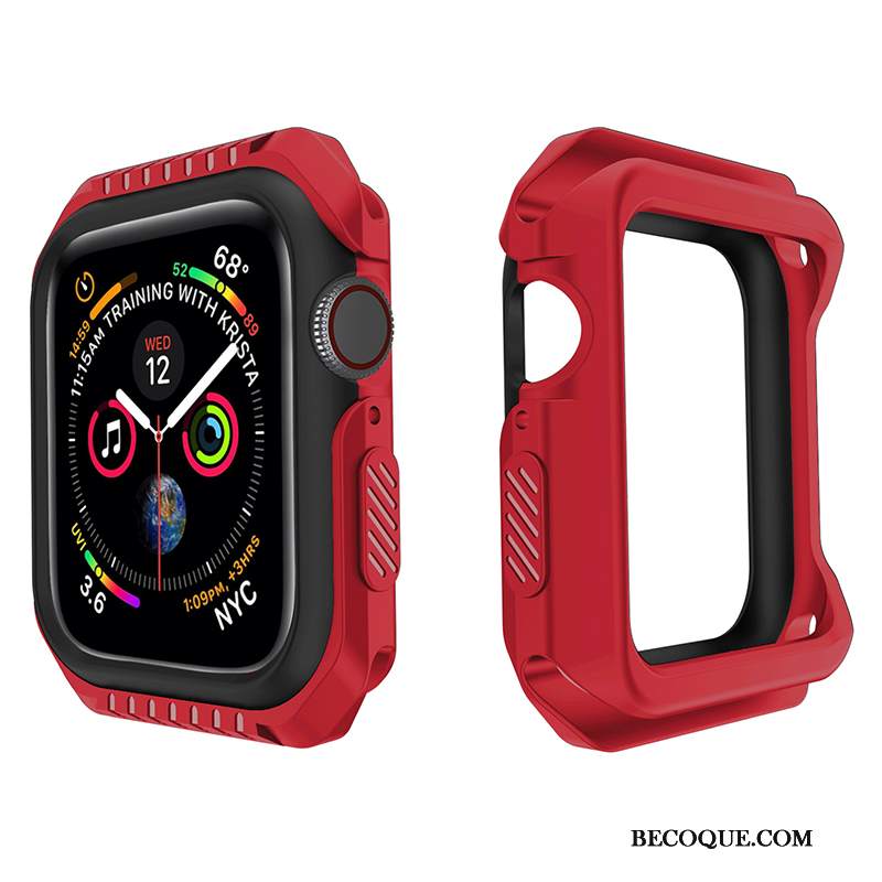 Futerał Apple Watch Series 3 Ochraniacz Purpurowy Anti-fall, Etui Apple Watch Series 3 Miękki