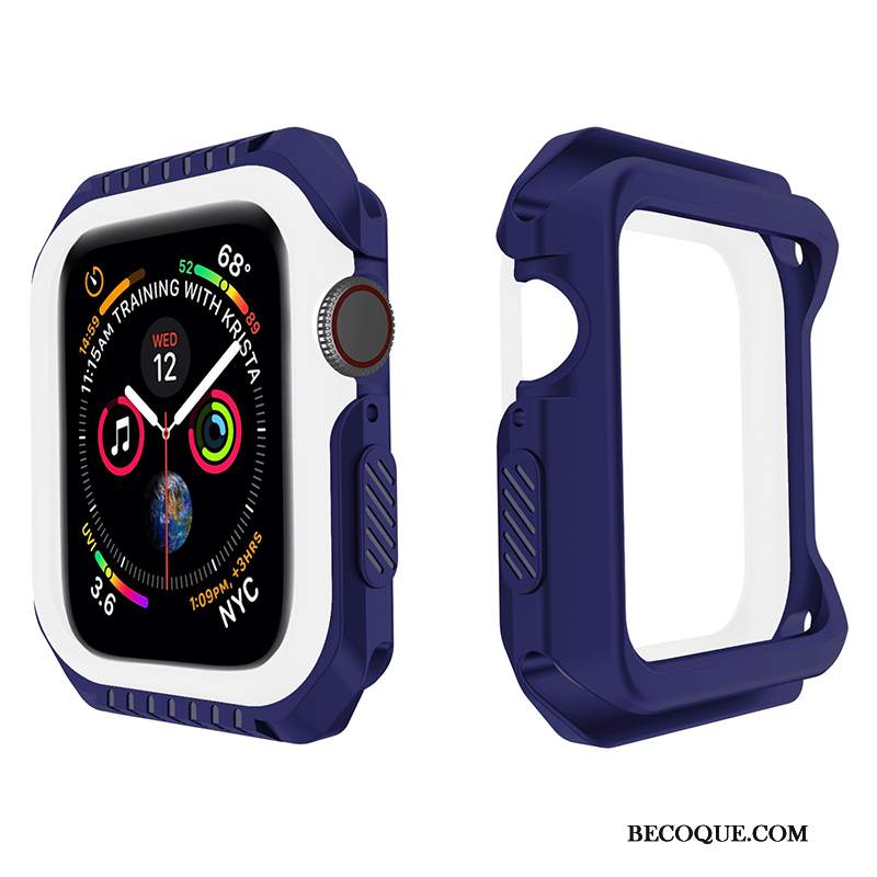 Futerał Apple Watch Series 3 Ochraniacz Purpurowy Anti-fall, Etui Apple Watch Series 3 Miękki
