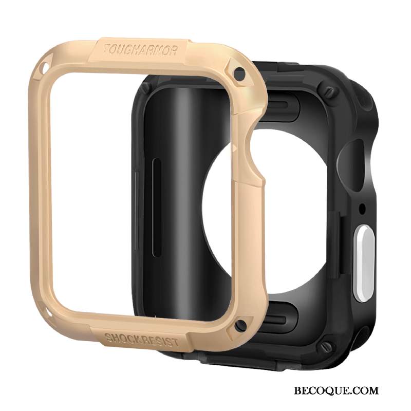 Futerał Apple Watch Series 3 Silikonowe Pancerz Pomarańczowy, Etui Apple Watch Series 3 Ochraniacz Akcesoria Anti-fall