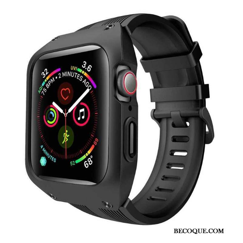 Futerał Apple Watch Series 3 Silikonowe Trzy Mechanizmy Obronne Sportowe, Etui Apple Watch Series 3 Torby Zielony Anti-fall