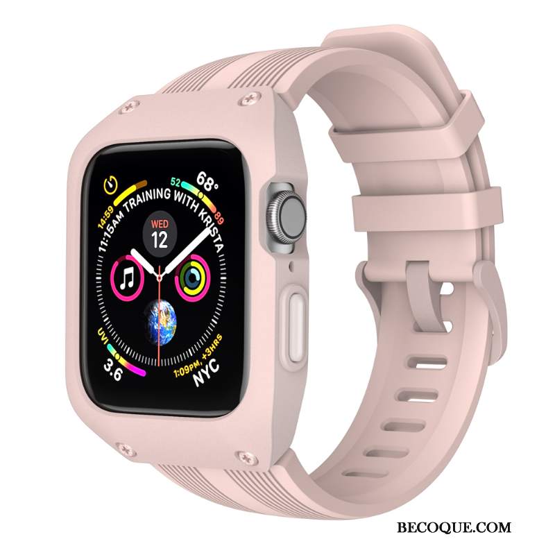 Futerał Apple Watch Series 3 Silikonowe Trzy Mechanizmy Obronne Sportowe, Etui Apple Watch Series 3 Torby Zielony Anti-fall