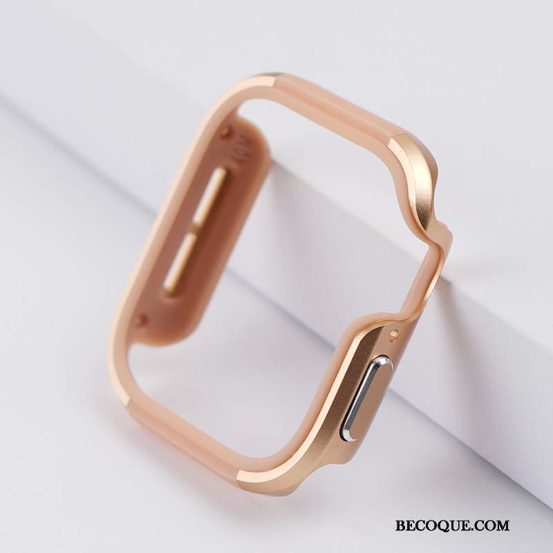 Futerał Apple Watch Series 5 Metal Purpurowy Stop Metali, Etui Apple Watch Series 5 Ochraniacz