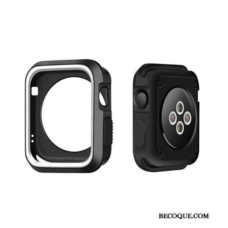 Futerał Apple Watch Series 5 Miękki Czarny, Etui Apple Watch Series 5