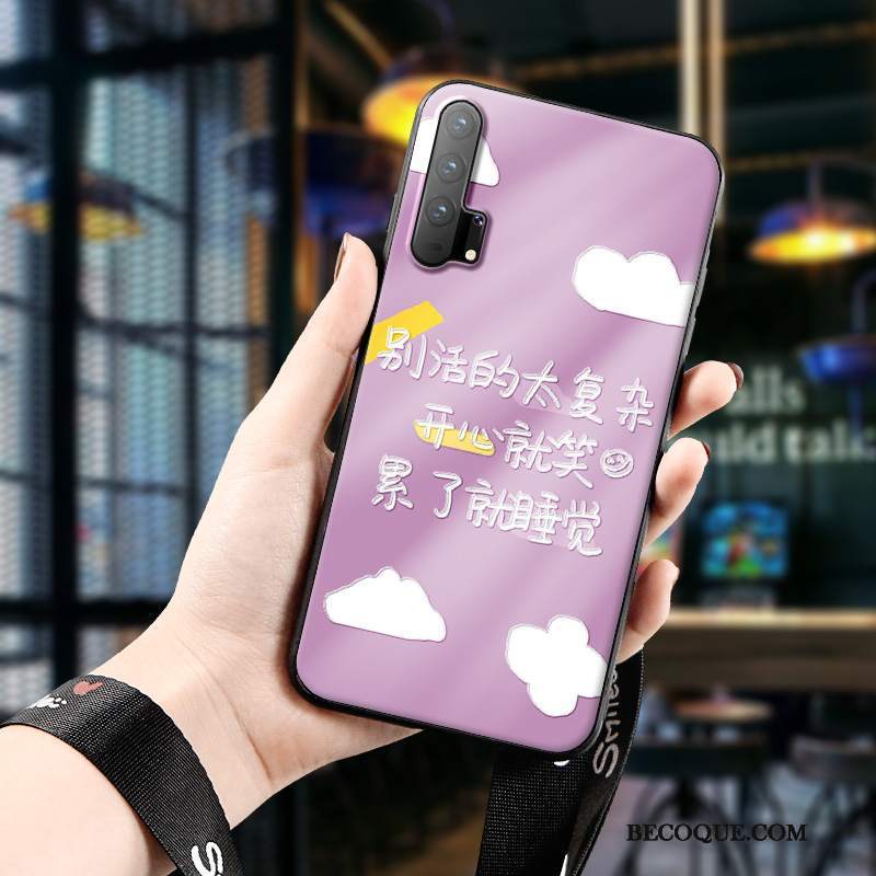 Futerał Honor 20 Pro Relief Niebieskina Telefon, Etui Honor 20 Pro Miękki Modna Marka Proste