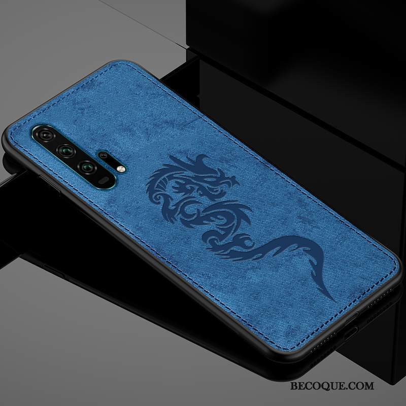 Futerał Honor 20 Pro Silikonowe Anti-fall Cienkie, Etui Honor 20 Pro Miękki Antypoślizgowe Płótno