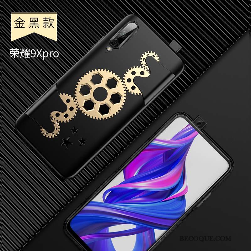 Futerał Honor 9x Pro Ochraniacz Czarny Cienkie, Etui Honor 9x Pro Torby Osobowość Czerwony Netto