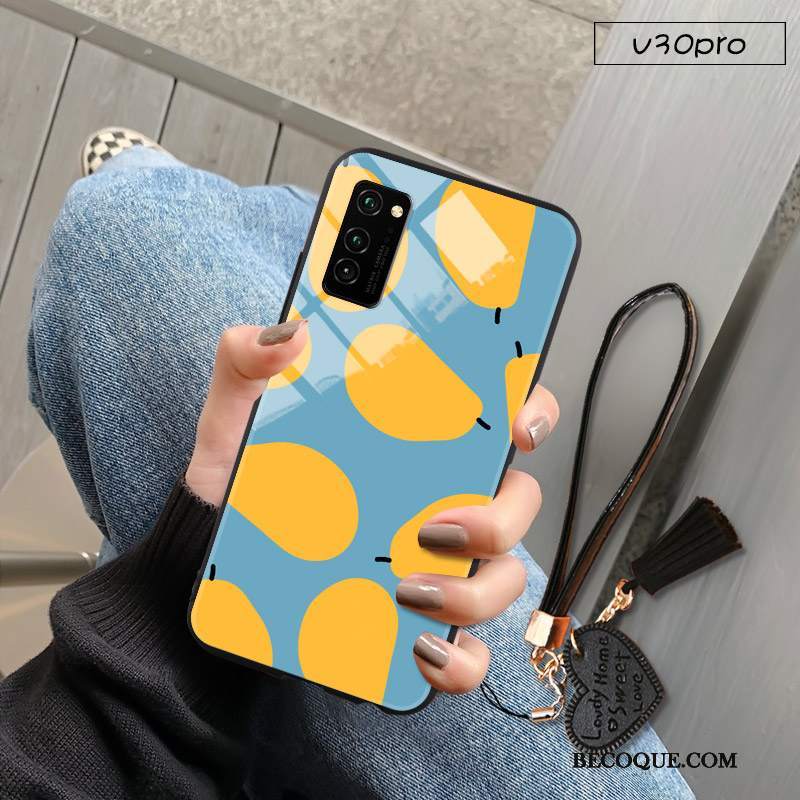 Futerał Honor View30 Pro Silikonowe Tendencja Anti-fall, Etui Honor View30 Pro Miękki Na Telefon Szkło