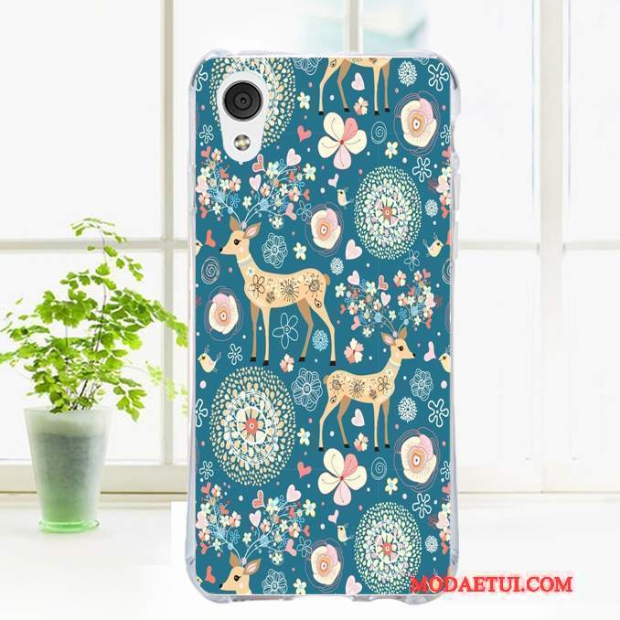Futerał Htc Desire 530 Ochraniacz Na Telefon Piękny, Etui Htc Desire 530 Miękki Jasny Przezroczysty