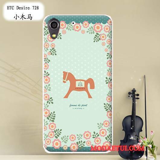 Futerał Htc Desire 728 Miękki Dostosowanena Telefon, Etui Htc Desire 728 Kolor Czerwony