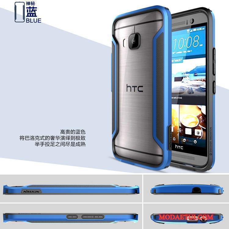 Futerał Htc One M9 Ochraniacz Granicana Telefon, Etui Htc One M9 Złoto Niebieski