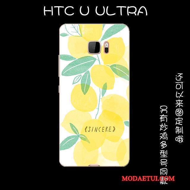 Futerał Htc U Ultra Silikonowe Różowe Piękny, Etui Htc U Ultra Vintage Anti-fallna Telefon