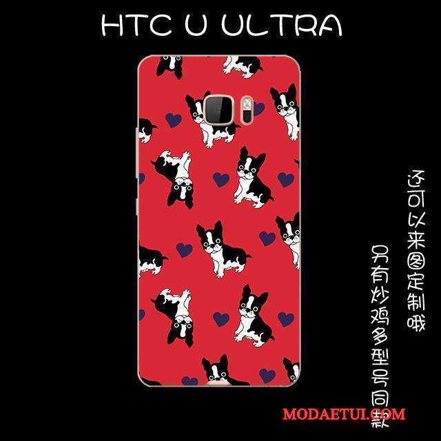 Futerał Htc U Ultra Silikonowe Różowe Piękny, Etui Htc U Ultra Vintage Anti-fallna Telefon