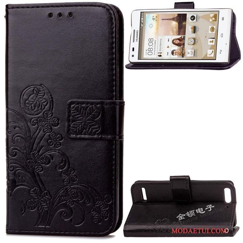 Futerał Huawei Ascend G6 Pokrowce Purpurowyna Telefon, Etui Huawei Ascend G6 Ochraniacz Ciemno Anti-fall