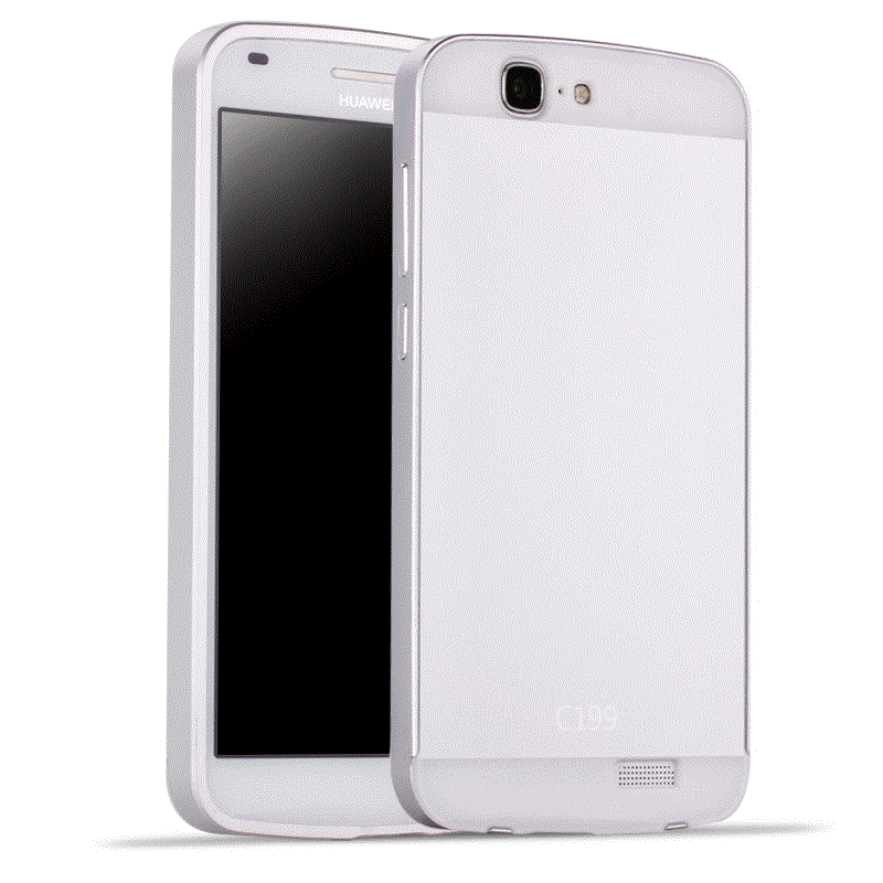 Futerał Huawei Ascend G7 Metal Jasny Niebieskina Telefon, Etui Huawei Ascend G7 Torby