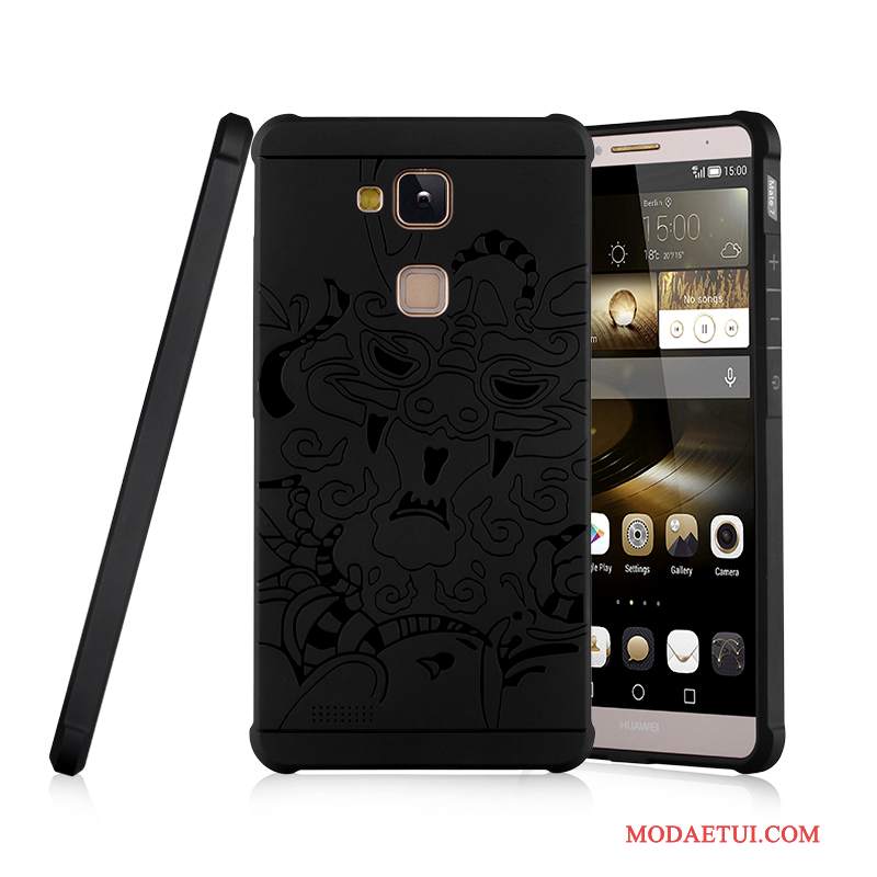 Futerał Huawei Ascend Mate 7 Torby Anti-fall Szary, Etui Huawei Ascend Mate 7 Ochraniacz Jasnyna Telefon