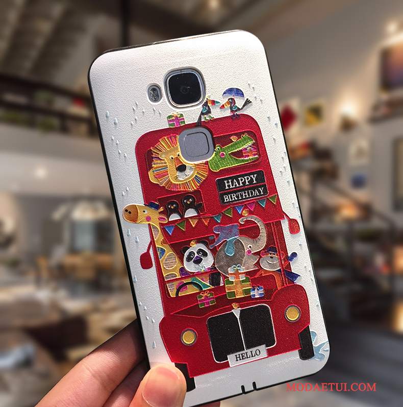 Futerał Huawei G7 Plus Kreskówka Trudno Wiszące Ozdoby, Etui Huawei G7 Plus Silikonowe Tendencjana Telefon