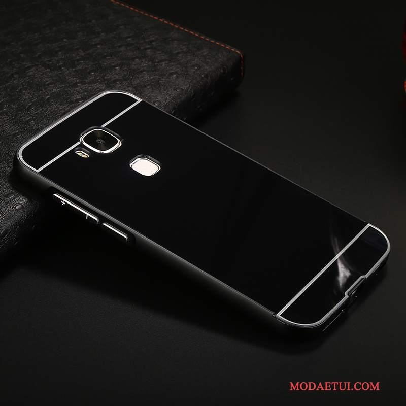 Futerał Huawei G7 Plus Metal Anti-fallna Telefon, Etui Huawei G7 Plus Ochraniacz Trudno Złoto