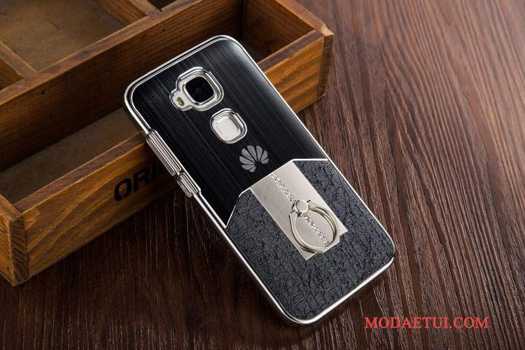 Futerał Huawei G7 Plus Metal Złotona Telefon, Etui Huawei G7 Plus Ochraniacz Plastikowy Poszycie