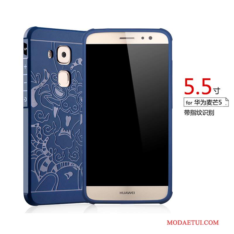 Futerał Huawei G7 Plus Miękki Nubuku Tendencja, Etui Huawei G7 Plus Ochraniacz Anti-fallna Telefon