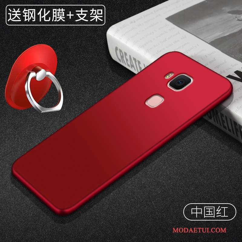 Futerał Huawei G7 Plus Ochraniacz Czerwony Anti-fall, Etui Huawei G7 Plus Miękki Na Telefon