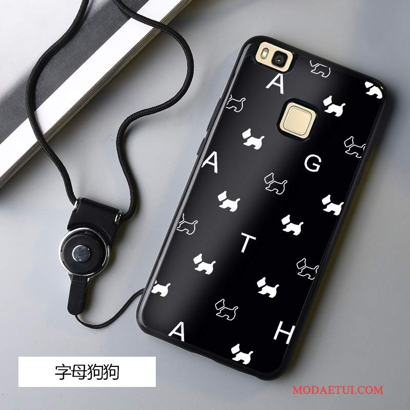 Futerał Huawei G9 Lite Miękki Na Telefon Czarny, Etui Huawei G9 Lite Ochraniacz Młodzież Osobowość