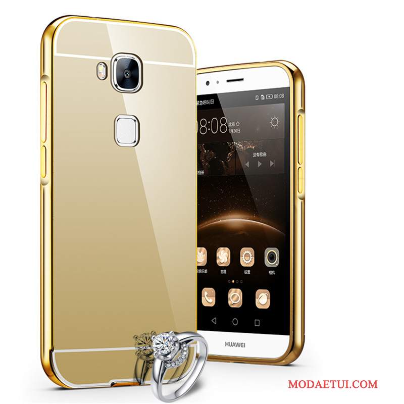 Futerał Huawei G9 Plus Metal Granica Tendencja, Etui Huawei G9 Plus Ochraniacz Na Telefon Trudno