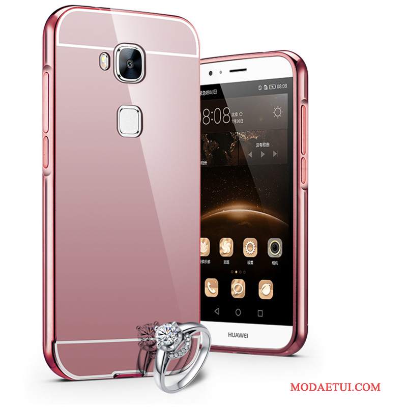 Futerał Huawei G9 Plus Metal Granica Tendencja, Etui Huawei G9 Plus Ochraniacz Na Telefon Trudno