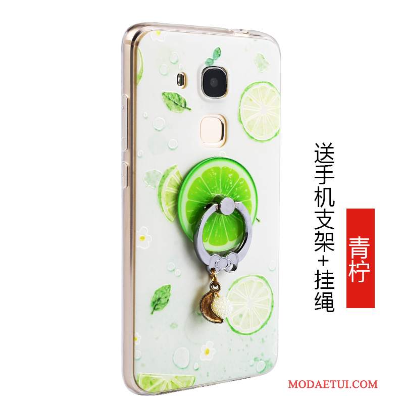 Futerał Huawei G9 Plus Ochraniacz Anti-fall Owoce, Etui Huawei G9 Plus Torby Na Telefon Zielony