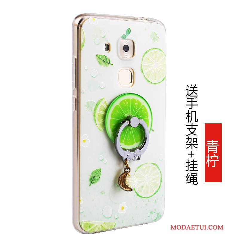 Futerał Huawei G9 Plus Ochraniacz Anti-fall Owoce, Etui Huawei G9 Plus Torby Na Telefon Zielony
