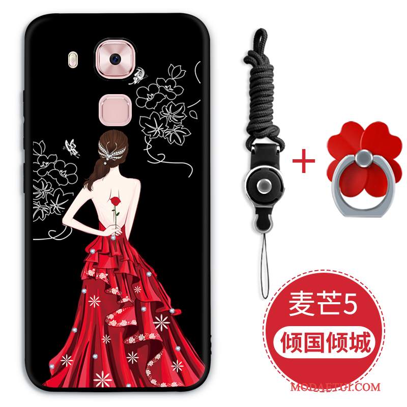 Futerał Huawei G9 Plus Ochraniacz Na Telefon Anti-fall, Etui Huawei G9 Plus Miękki Czerwony